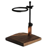 Vintage Dripper Station With Wooden Base