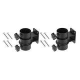 Umbrella Base And Clamp For Railing Or Deck In Patio And Courtyard