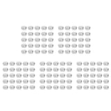 PACK of 125 - 15ml Aluminium Tin Large Make Up Candle Pots Capacity Empty Big Cosmetic/Candle/Hair P