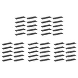 50Pcs ABS Resin 21700 Battery Spacer Protecting Holder Cylindrical Cell Storage Bracket