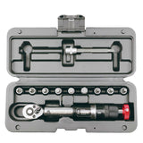 1/4-Inch Drive Click Torque Wrench Set Quick Release Adjustable Torque Wrench Set with Storage for Case Easy to Carry