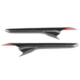 2pcs Carbon Fiber Fender Trim Vehicle Modification Turn Signal Sticker Fit for F90 M5 2018?2020