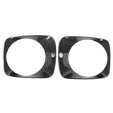 2Pcs Exterior Headlight Frame Trim Bezel Carbon Fiber Cover Fit for Mercedes?Benz G?Class 2019?2020