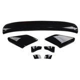 Trunk Spoiler,Glossy Black for Type?R For Style Trunk Spoiler Trunk Rear Wing Quality You Can Trust