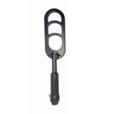 (Black) Pulse Induction Metal Detector Treasure Hunting Tool Underwater Fully Waterproof Pinpointer Handheld FoldingMetal Finder  Black