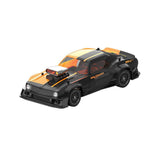 (Orange black) Remote Control Drifting Car 1/16 Model Drfit Car High Speed 4WD ESP Balance Control Design Model Vehicle for Outdoor Fun  Orange black