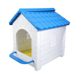 (Blue) Eggs Laying Chicken Coops Chicken Nesting Box For Hens With AntiSlip Perches And Easy to Clean Coops Pad for Outdoor  Blue
