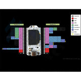 2Set 868-915MHz SX1262 ESP32 LoRa 0.96 Inch Blue OLED Display WIFI Lora 32 V3 Development Board for