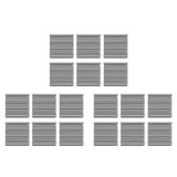 6 Pcs Self-Adhesive Acoustic Foam Panels,12 X 12 X 2 Inches Sound Absorbing Foam,Recording Studio So