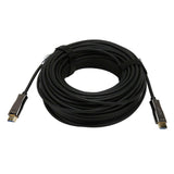 4K Fiber Optic HD Multimedia Interface Cable 18Gbps Plug and Play HD Multimedia Interface 2.1 Extended Cable for Cinemas 60m / 196.9ft
