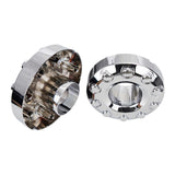2Pcs 10 Lug Car Wheel Hub Center Caps Front Wheel Center Hub Caps for F450 F550 05-17 5C3Z1130NA Replacement Accessories