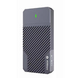 40Gbps M.2 NVMe SSD Enclosure,PCIe to USB-C External Hard Drive Enclosure,Support 2280 M&B+M-Key,for Thunderbolt 3/4