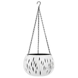 Hanging Planter Basket Indoor Outdoor Flower Pots Hanging Wall Plant Container