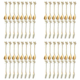 Dessert Spoon and Fork Set Cake Fork Coffee Spoon Fruit Fork Stainless Steel