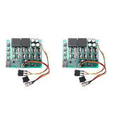 2X DC 10-55V 100A Motor Speed Controller PWM HHO RC Reverse Control Switch with LED Display
