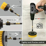4/13pcs Disc Brush, Electric Drill Brush, Cleaning Brush, Polishing and Polishing Set Cleaning Supplies