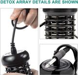 4/2PCS Ion Foot Massage Detox Machine Foot Spa Cleanse Footspa Massage Ionic Aqua Cell Spa Foot Bath Arrays Therapy Health Care