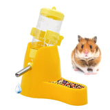 4 Color Plastic Hamster Drinker Water Bottle Dispenser Feeder Hanging Pet Guinea Pig Squirrel Rabbit Drinking Head Pipe Fountain