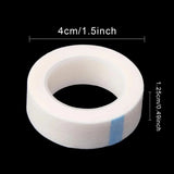 40/50/60 Rolls Micropore Breathable Medical Tape For Lash Extension Lash Pads Under Eye Patches Lint Free Non-woven Makeup Tools