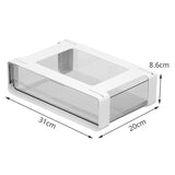 Self-Adhesive Drawer Undertable Hidden Box Organizer Desk makeup Stationery Rack Underwear Sundries Storage