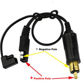 DIY 30CM DIN Hella Plug to for Victory Triumph Ducati Multistrada Motorcycle SAE Polarity Reverse Connector