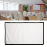 60 inch screen, high-definition portable double-sided foldable video projector screen