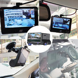 1080P Dash Cam 3 Channel Front Inside Rear Camera Recorder 4" Touch Screen Night Vision Loop Recording G-Sensor Parking Monitor