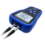 Measuring Range 1.2~ 220mm ( steel ) Glass Plastic Pipe Valve Thickness TECMAN TM130D Ultrasonic Thickness Gauge