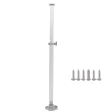 Removable 510‑760mm Height Adjustable Table Leg Lifting Telescc Folding Support for RV Boat Yacht