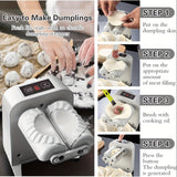1pc, Electric Dumpling Maker Machine, Dumpling Maker Press With Spoon And Brush 2 Modes, Quick Dumpling Machine
