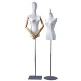 Clothing Store Props Wedding Display Stand Realistic Glossy Female Plastic Mannequin