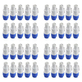 10Pcs 3 PIN Male Powercon Connector Signal Input Jack for Beam Light Stage Light