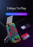 F11 BT Wireless Colors LED Backlit MP3 Phone Widely Compatible USB Car Charger