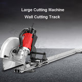 6800W Concrete with 2.4m Guide Rail Electric Grooving Large Wall Slotting Cutting hine