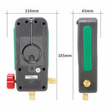 Refrigeration Digital Manifold Pressure Temperature Electronic Manometer Gauge Tester Car Air Conditioner for R134A R32