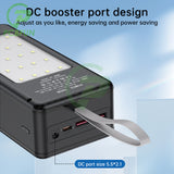 D21 18650 Power Bank Case QC3.0 PD Quick 21*18650 Battery Storage Box 15W Wireless Charge Shell Flashlight