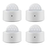 4PCS 2 in 1 Tuya Zigbee 3.0 PIR Motion Detector Security Anti-Theft Alarm Sensor Human Motion WIFI S