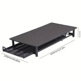 1pc Coffee Capsule Storage Drawer Storage Box Iron Art Coffee Machine Base Can Hold 40 Capsules, Coffee Bean Rack, Coffee Capsule Rack
