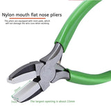 3 Pieces Of DIY Steel Six-Segment Hand Winding Modeling Mini Jewelry Flat Nose Pliers