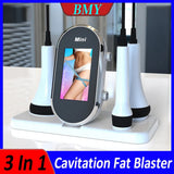 40Khz Ultrasonic 3 in 1 Cavitation Machine RF Slimming Wrinkle Removal Weight Loss Massage Skin Facial Lifting Beauty Tool 2023