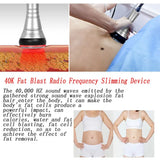 40Khz Ultrasonic 3 in 1 Cavitation Machine RF Slimming Wrinkle Removal Weight Loss Massage Skin Facial Lifting Beauty Tool 2023