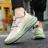 New mesh breathable, odor proof, anti slip running shoes, wear-resistant, ultra light, soft sole shock-absorbing men's sports shoes for couples, same style