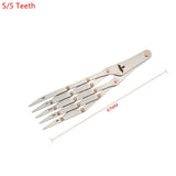 1PCS Leather Belt Quick Mark Equally Spacing Isometric Divider Ruler Tool Knife Cutter Punch Leathercraft DIY Auxiliary Tool