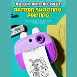 Q9 Kids Instant Thermal 2.0 Inch Screen Photo Printer 48MP Rear Camera Support Timer Shooting Video Recording