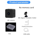 AEVYVKV Wireless WiFi Remote Monitor Mini Tiny Home IP Camera With Built-In In Super-Long Battery Life