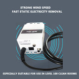 Industrial elimination and static ion air high voltage electrostatic dust removal gun set