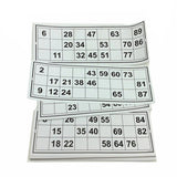 Set Russian Lotto Board Games Family Game Wooden Barrels Loteria Cards Bingo Toys Chips