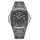 Men Watches ONOLA Fashion Casual Quartz Wristwatches Male Clock Top Brand Luxury Leather Wrist Watches with Calendar
