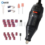 Mini electric drill engraver Rotary polishing hine kits 130W Power Tool Variable Speed engraving pen with accessories