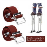 Stilt Bands Straps, Adjustable Comfort Drywall Stilts Leg Band Straps Loop Home Improvement Replacement Part 2Pcs